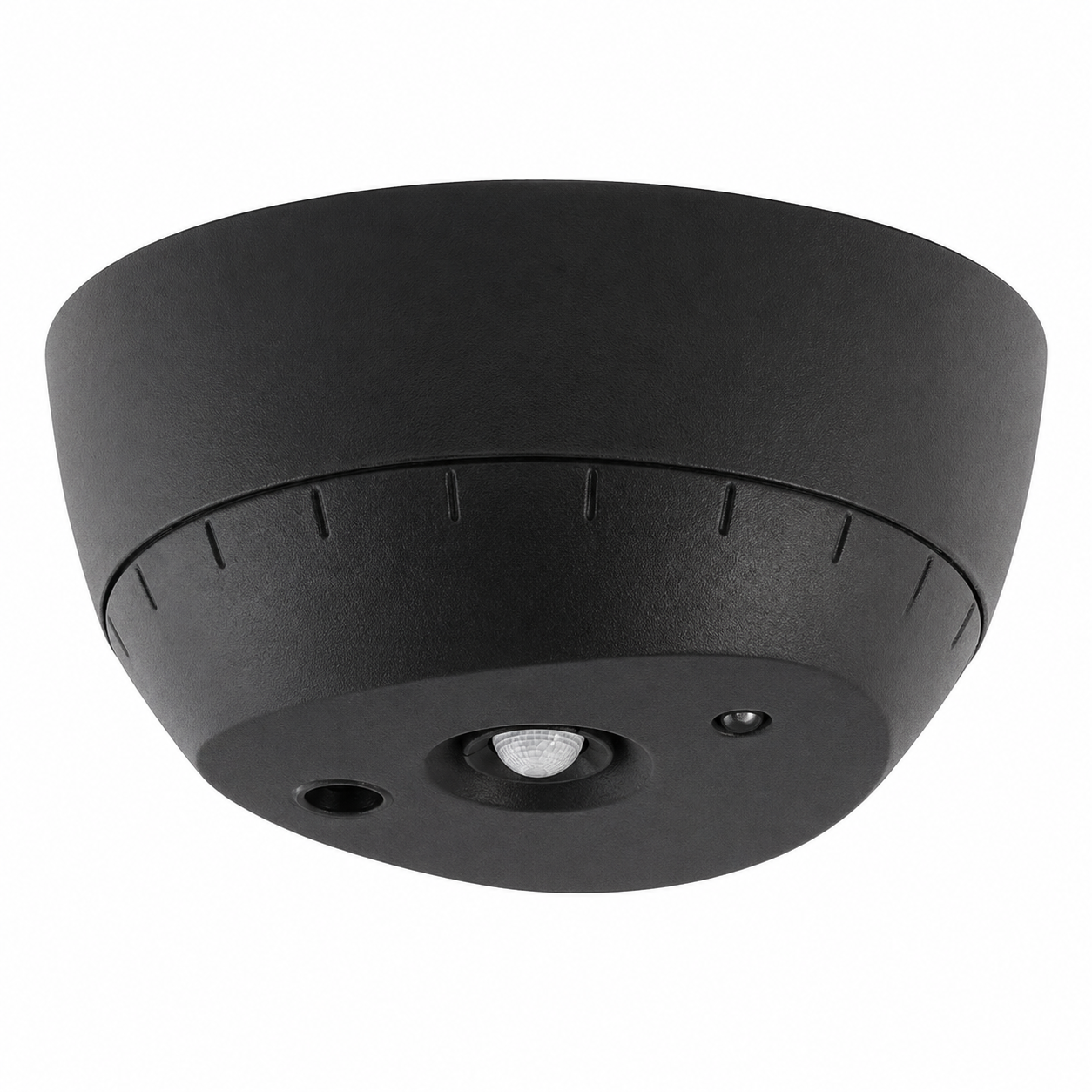 DUS360CS-D-RAL9005 | Multi functional Ceiling Surface Mount Sensor - 360˚ Motion Detector, PE Cell, IR Receiver - DALI Single Master communications port in, RAL9005 finish