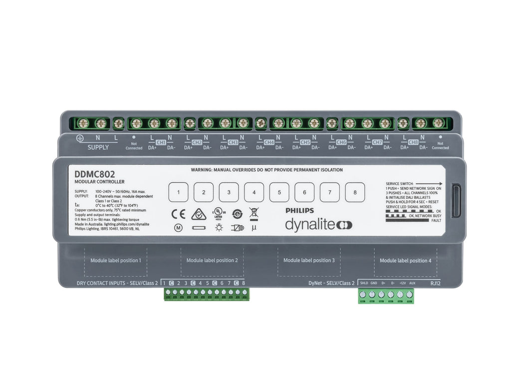 DDMC802 v2 | 8 x 2A Multipurpose controller (4 slots)