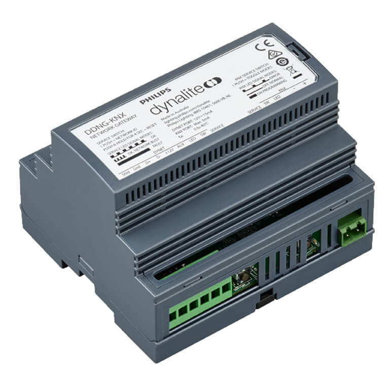 DDNG-KNX| DIN-Rail mounted DyNet to KNX Gateway