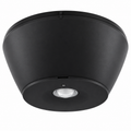 Dynalite DNS360LB-CS-PIR-DALI-RAL9005 ceiling sensor in black – digitally recoloured product image