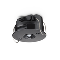 DUS360CR-D-RAL9005 | Multi functional Ceiling Recessed Mount Sensor - 360˚ Motion Detector, PE Cell - DALI Single Master communications port, RAL9005