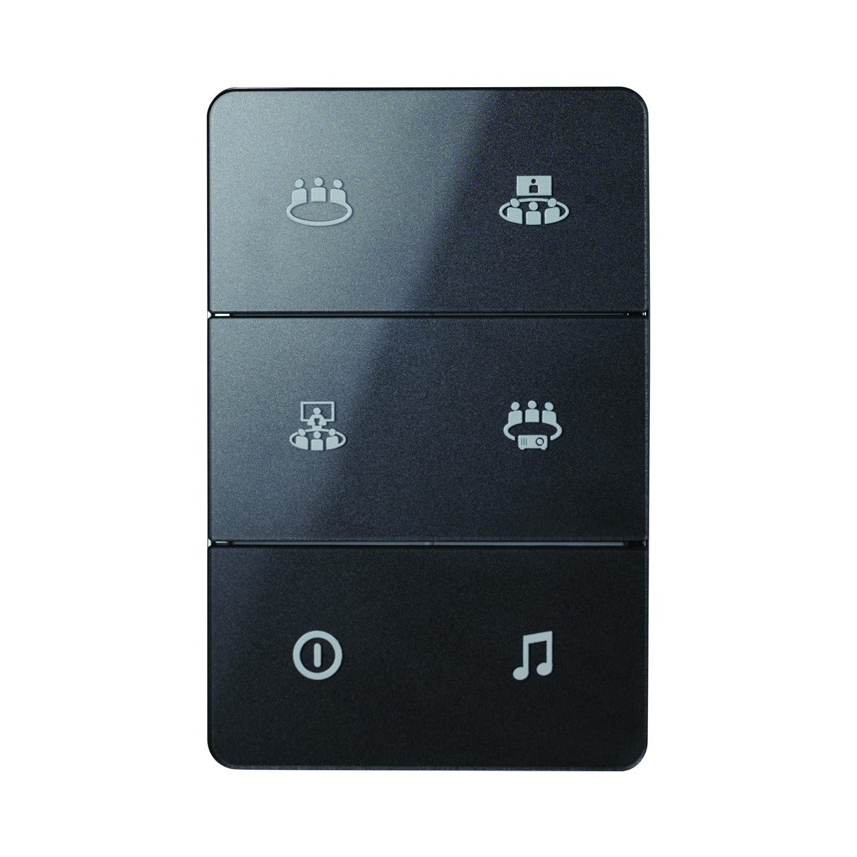 PA6BPA | Dynalite Antumbra Six Button Panel